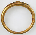 Bracelet, Gold, glass or stone setting, Roman