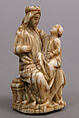 Virgin and Child, Elephant ivory, French