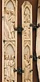 Folding Shrine with the Virgin and Child, Elephant ivory with metal mounts, French or Italian