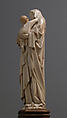 Virgin and Child, Elephant ivory with traces of gilding, French