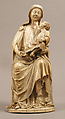 Virgin and Child, Elephant ivory, North French