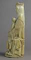 Virgin and Child, Elephant ivory, traces of polychromy, French