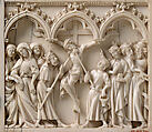 Diptych with Scenes from the Passion, Elephant ivory with metal mounts, French