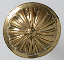 Reliquary, Copper-gilt, champlevé enamels, glass, Italian