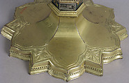 Reliquary, Basse taille enamel, silver, copper-gilt, glass, Italian