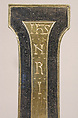 Reliquary Crucifix, Silver, gilded silver, and niello (cross); elephant ivory with gilding (corpus), North Spanish