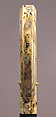 Crozier Head with Lamb of God, Elephant ivory, with traces of paint and gilding, silver pins, Sicilian or North Italian