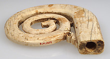 Crozier Head with Double Volute, Elephant ivory, South Italian