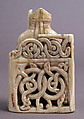 Bishop Chess Piece, Walrus ivory, Scandinavian