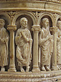 Container with Figures under an Arcade, Elephant ivory, European (Antique style)