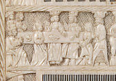 Comb, Elephant ivory, North French or Netherlandish