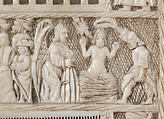 Comb, Elephant ivory, North French or Netherlandish