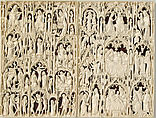 Leaf from a Diptych, Elephant ivory, British