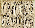 Leaf from a Diptych, Elephant ivory, British