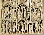 Leaf from a Diptych, Elephant ivory, British