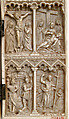 Diptych with Scenes from the Life of Christ, Elephant ivory with metal hinges, European (Medieval style)
