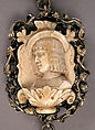 Rosary, Elephant ivory, silver, and partially gilded mounts, German