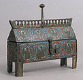 Chasse, Champlevé enamel, copper-gilt, French