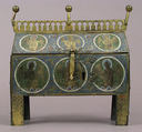 Chasse, Champlevé enamel, copper-gilt, French