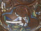 Base of an Altar Cross with the Four Evangelists and Their Symbols, Champlevé enamel, copper-gilt, South Netherlandish