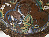 Base of an Altar Cross with the Four Evangelists and Their Symbols, Champlevé enamel, copper-gilt, South Netherlandish