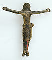 Crucified Christ, Copper alloy, gilt, South Netherlandish