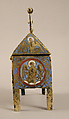 Chasse, Copper-gilt, champlevé enamel, French