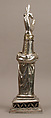 Reliquary Arm of St. Valentine, Silver, partial gilt, sapphire, Swiss