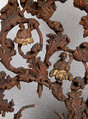 Shrine, Wood, metal, glass mirrors, gilding, Italian