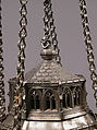 Censer, Silver, raised and cast, Swiss