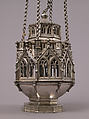 Censer, Silver, raised and cast, Swiss