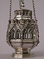 Censer, Silver, raised and cast, Swiss