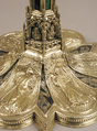 Chalice, Enamel, silver gilt, Spanish