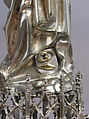 Standing Virgin and Child, Silver, silver-gilt, German