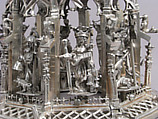 Standing Virgin and Child, Silver, silver-gilt, German