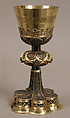 Chalice, Cloisonné enamel, silver-gilt, Hungarian