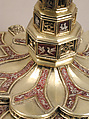 Chalice, Silver gilt, enamel, Spanish