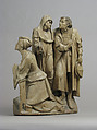 Worshippers, Oak with traces of polychromy, South Netherlandish