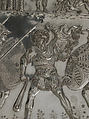Plate with the Battle of David and Goliath, Silver, Byzantine