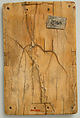 Panel with Crucifixion, Elephant ivory, European (Medieval style)