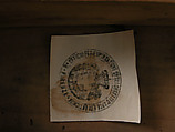 Portable Altar and Two Side Panels, Elephant ivory, shell gold, wood box, stone inset on lid, European