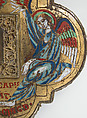 Reliquary, Champlevé enamel, copper-gilt, glass, German