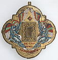 Reliquary, Champlevé enamel, copper-gilt, glass, German