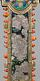 Reliquary Cross, Translucent enamel, silver, silver-gilt, coral, glass, rock-crystal, gold leaf, Italian