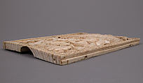 Plaque with the Virgin Mary as a Personification of the Church, Elephant ivory, Carolingian