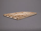 Plaque with the Virgin Mary as a Personification of the Church, Elephant ivory, Carolingian
