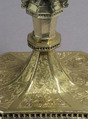 Reliquary, Monstrance, Copper-gilt, silver-gilt, glass, German