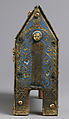 Chasse, Champlevé enamel, copper-gilt over wood core, French