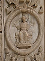 Plaque with Christ and the Symbols of the Four Evangelists, Elephant ivory, Ottonian