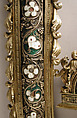 Crozier Head, Translucent enamels, silver, partial-gilt, niello, South Italian